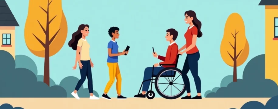 personnes handicapées